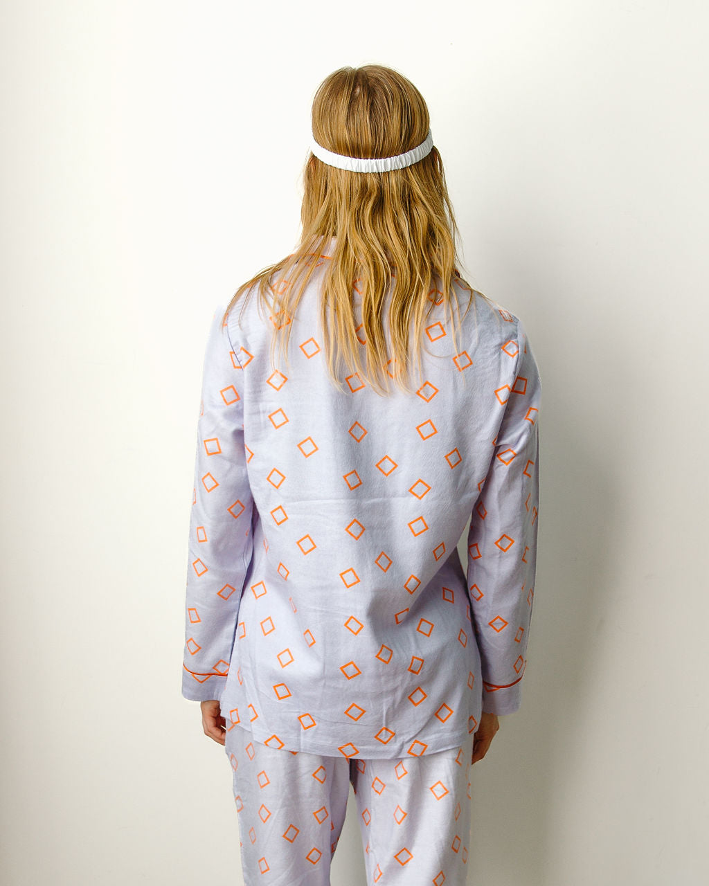 Present Perfect Flannel Long Sleep Set